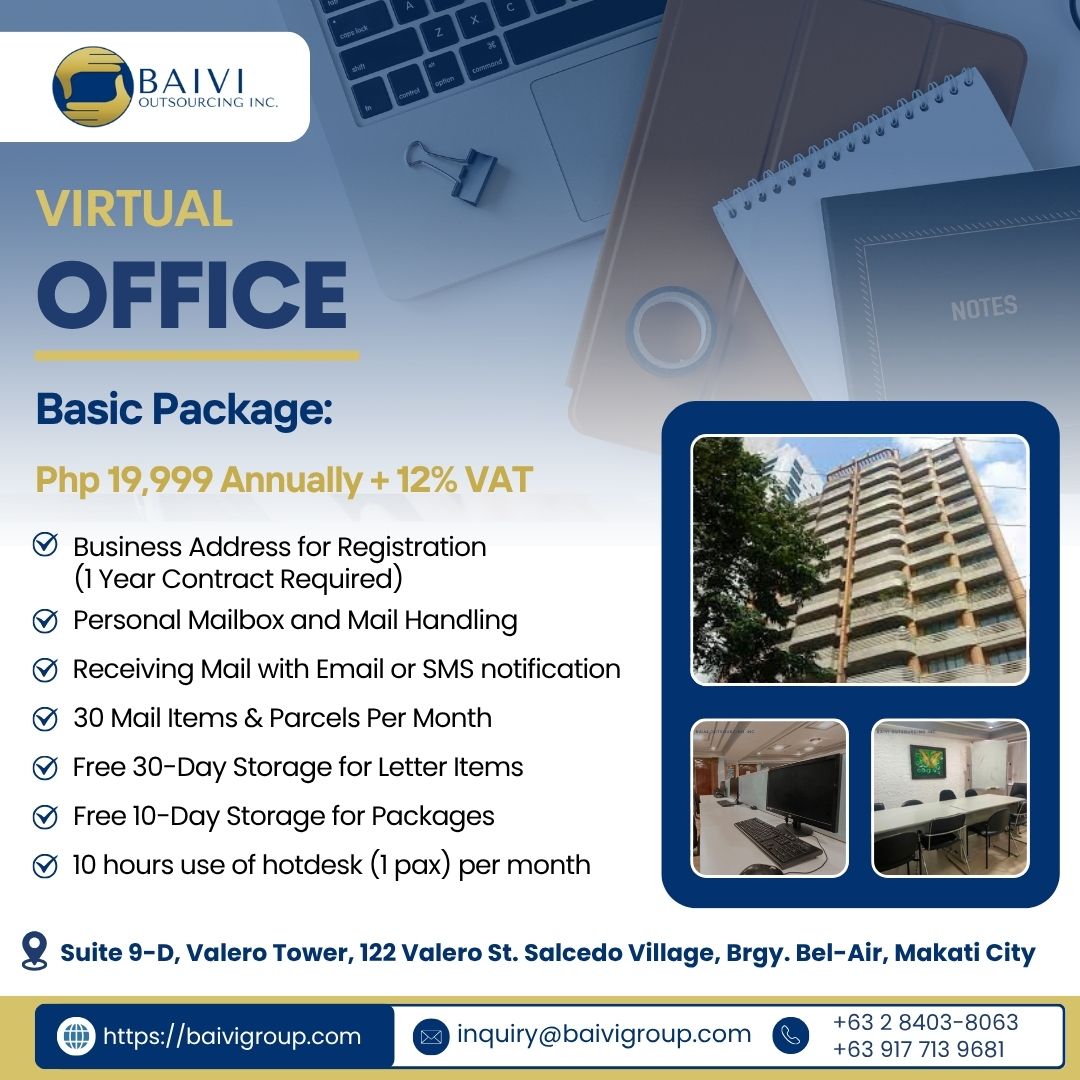 BAIVI Virtual Office Package 1